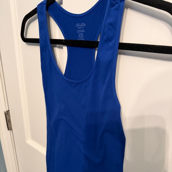 Nikibiki - Blue Racerback Tank - One Size - Picture 1 of 3